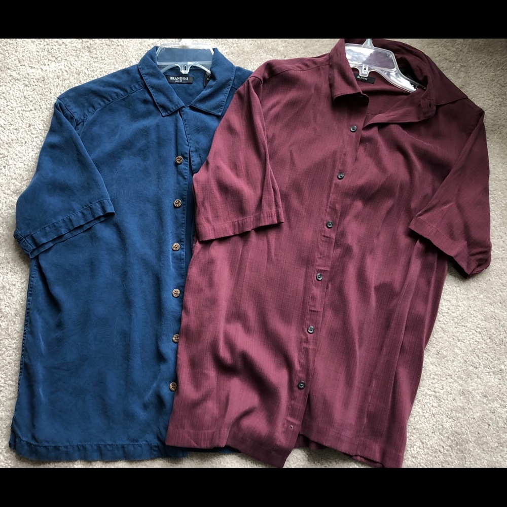2 SILK Shirts Bundle